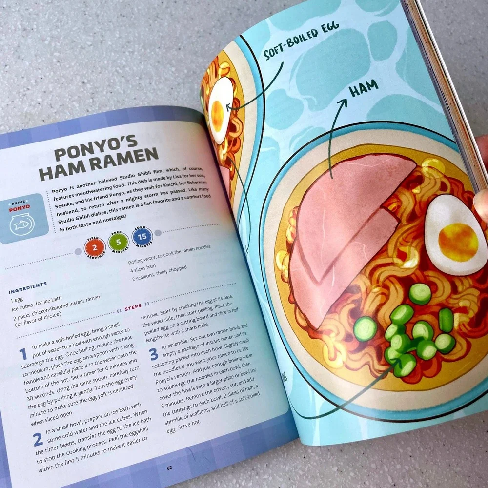 Kawaii Cooking Anime Cookbook Nadine Estero @issagrill 50 Recipes Paperback